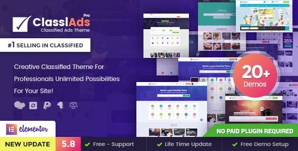 Classiads Classified Ads Theme 1