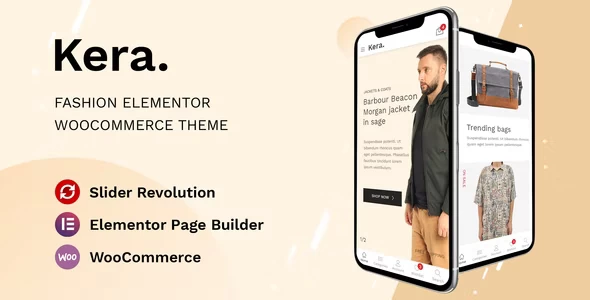 Kera Fashion Elementor WooCommerce Theme