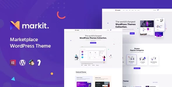 Markite Digital Marketplace WooCommerce WordPress Theme 1