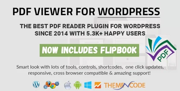 PDF viewer for WordPress 1 1