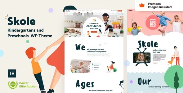 Skole Children Kindergarten WordPress Theme