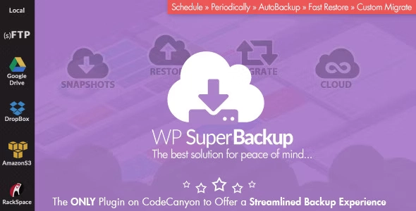 Super Backup Clone GPL v2.3.3 – Migrate for WordPress