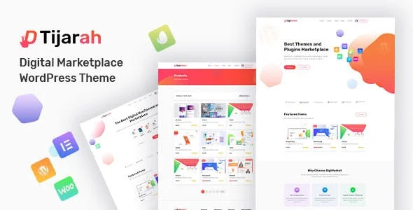 Tijarah Digital Marketplace WooCommerce Theme .jpg