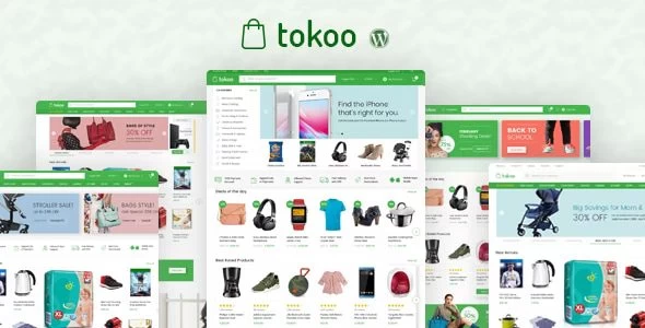 Tokoo Electronics Store WooCommerce Theme for Affiliates Dropship and Multi vendor Websites