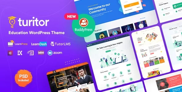 Turitor Education WordPress Theme