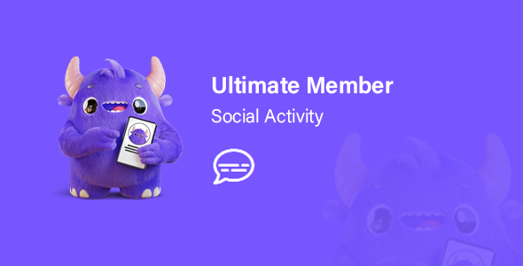 Ultimate Member Social Activity