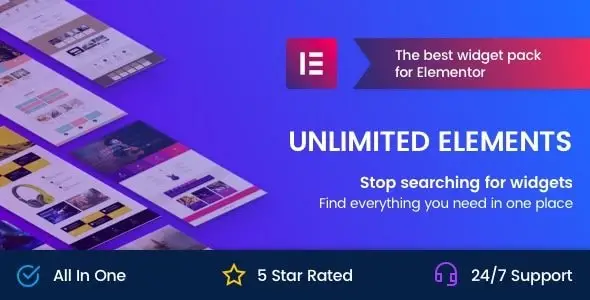 Unlimited Elements for Elementor 3