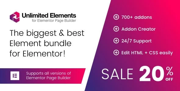 Unlimited Elements for Elementor Pro GPL v1.5.28 Latest Version 1