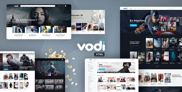 Vodi Video WordPress Theme for Movies TV Shows