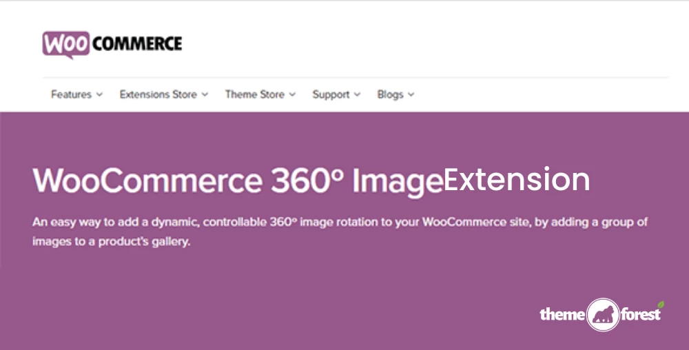 WooCommerce 360o Image Extension