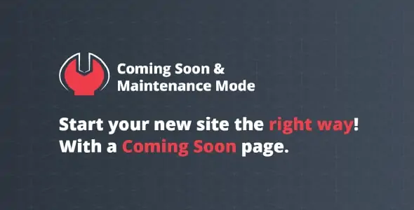 coming soon and maintenance mode 1