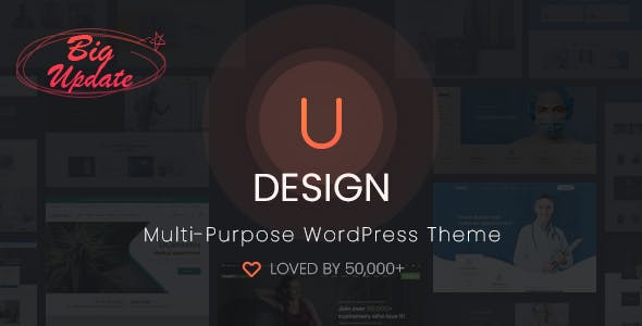 uDesign Responsive WordPress Theme